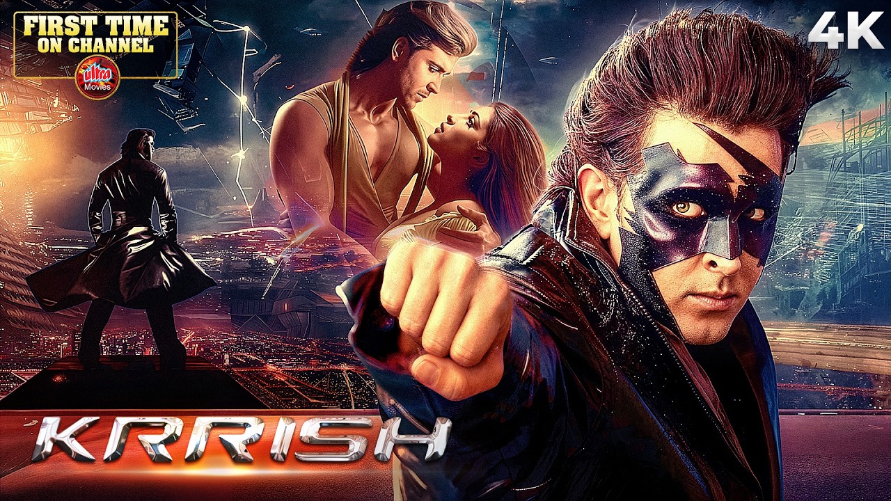 Krrish (2006) Pełny film w języku hindi (4K) Hrithik Roshan i Priyanka Chopra | Recha | Pierwszy superbohater Indii