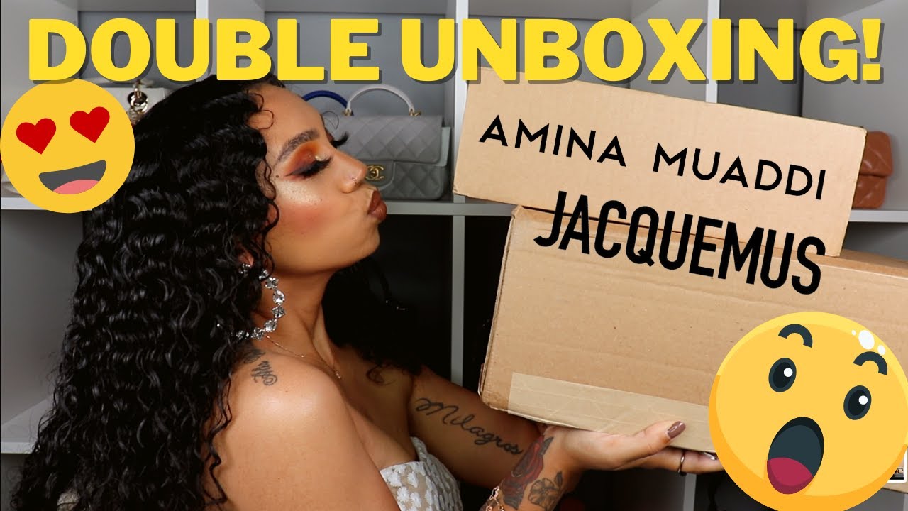 DOUBLE UNBOXING | JACQUEMUS & AMINA MUADDI