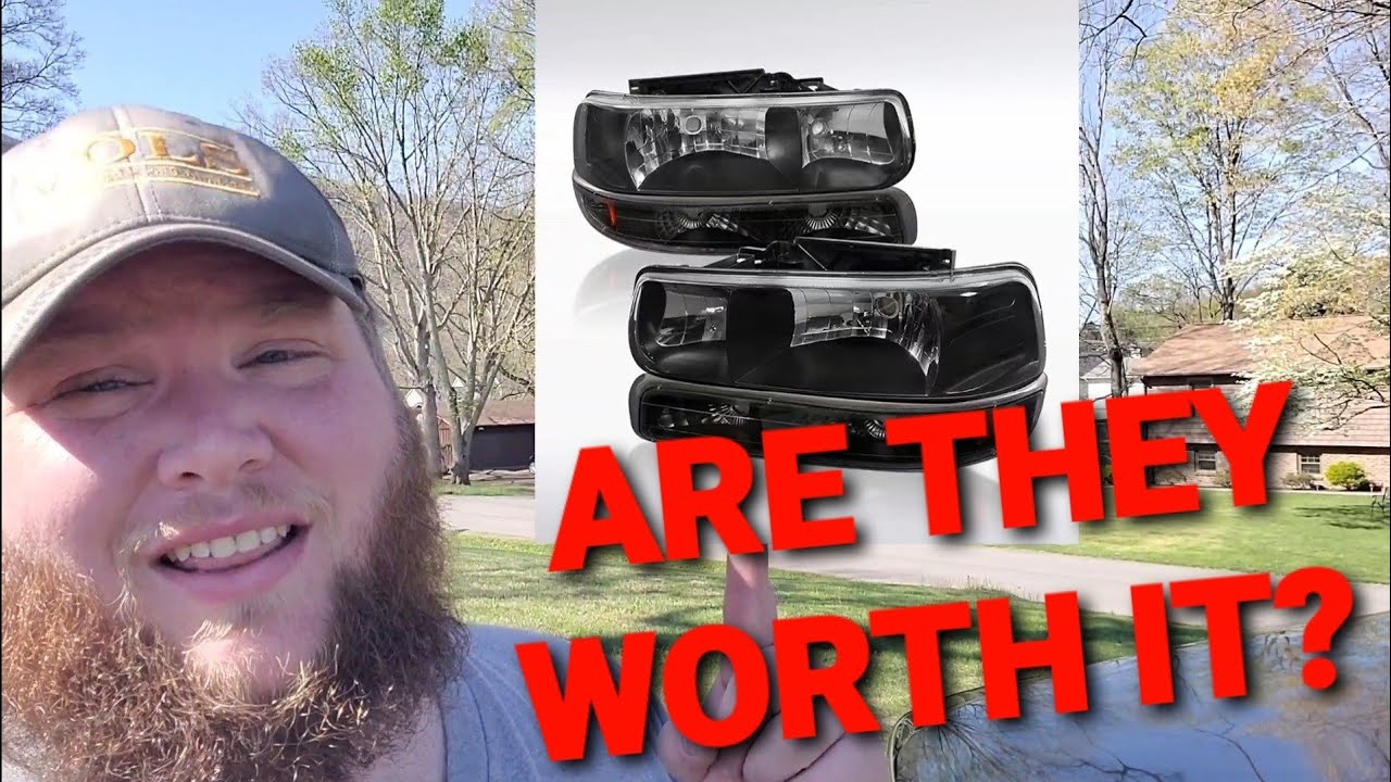 ARE THEY WORTH IT? | CHEAP AMAZON HEADLIGHTS | 2003 TAHOE