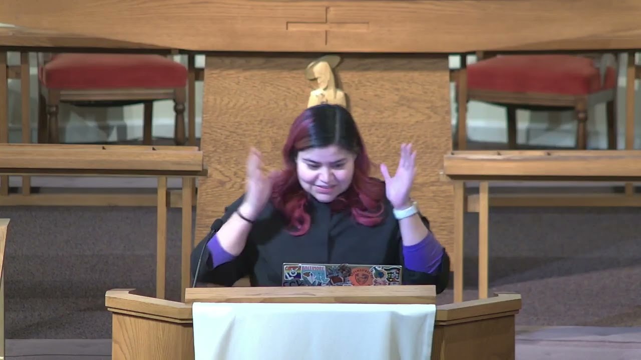 Sermon by Rev. Cassy Nuñez