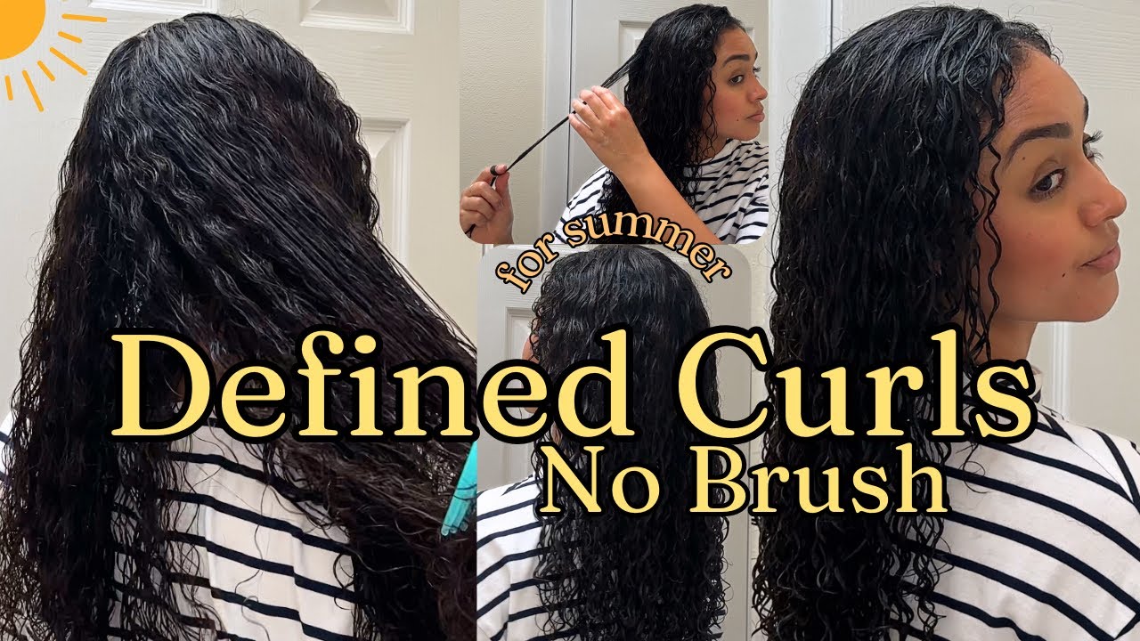 A Hydrating Frizz-Free 3b-4a Curly Hair Routine Using ✨Your Hands✨