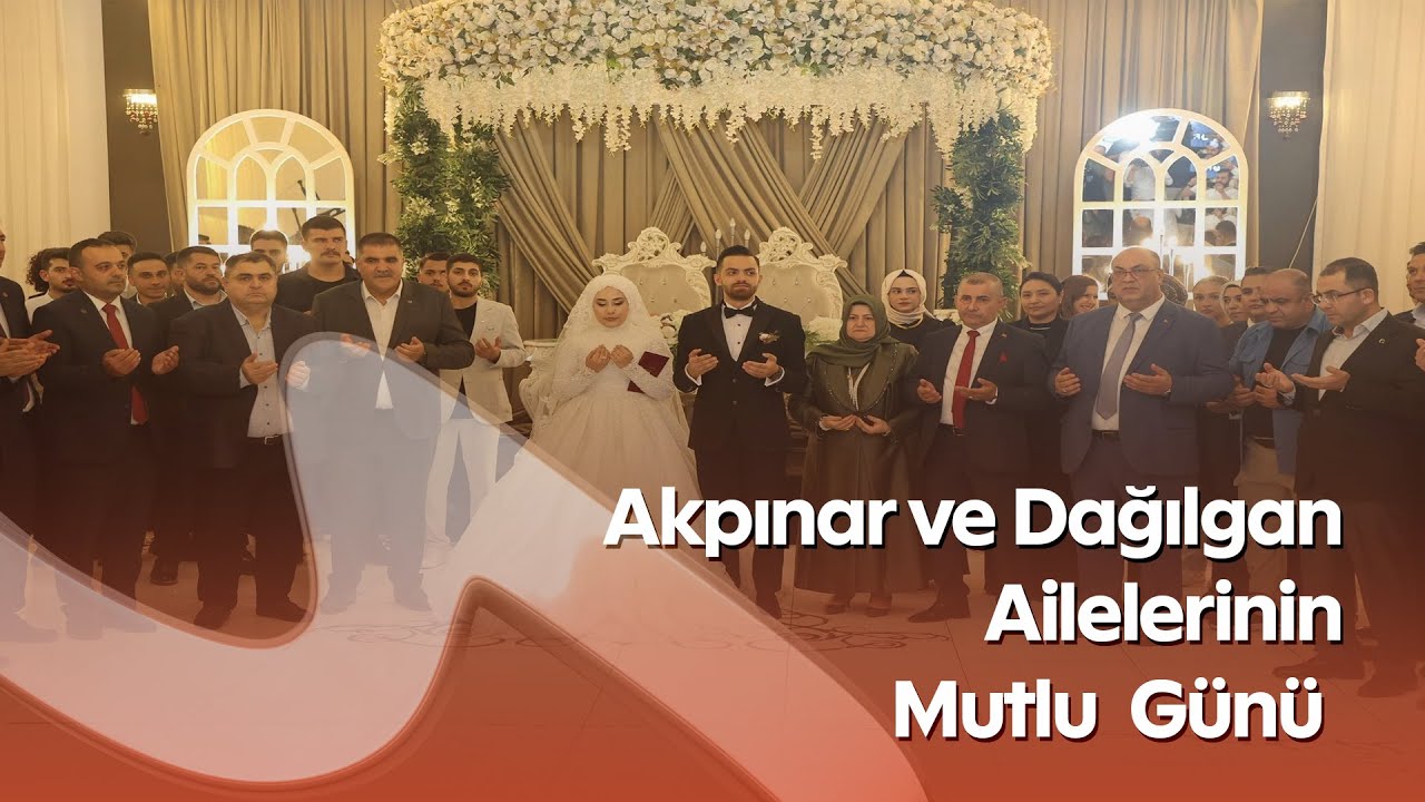 Başkan Mehmet Akpınar&rsquo;ın Oğlu Muhammed Emin ile T&uuml;rkan Ceren Dağılgan&rsquo;ın G&ouml;rkemli D&uuml;ğ&uuml;n&uuml;