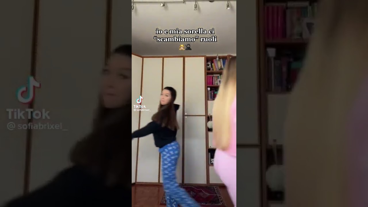 #tiktok di sofia brixel e sua sorella #shorts #shortsfeed