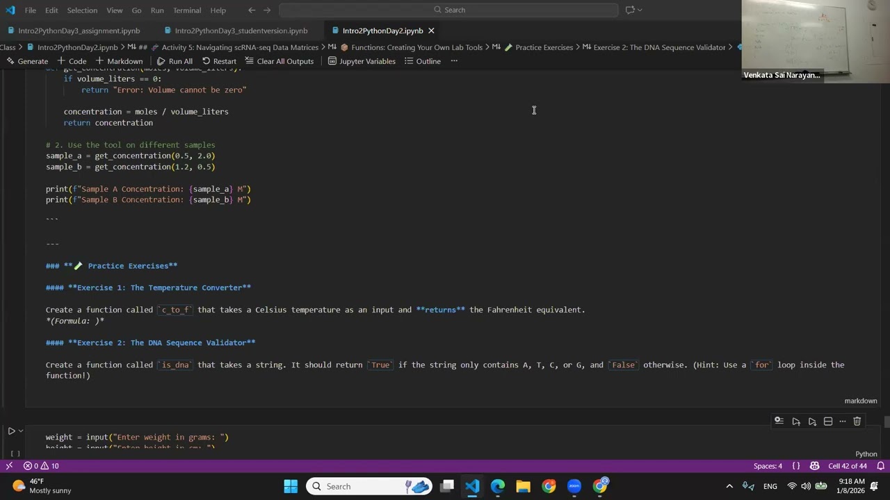 W9: Intro to Python - Day 3
