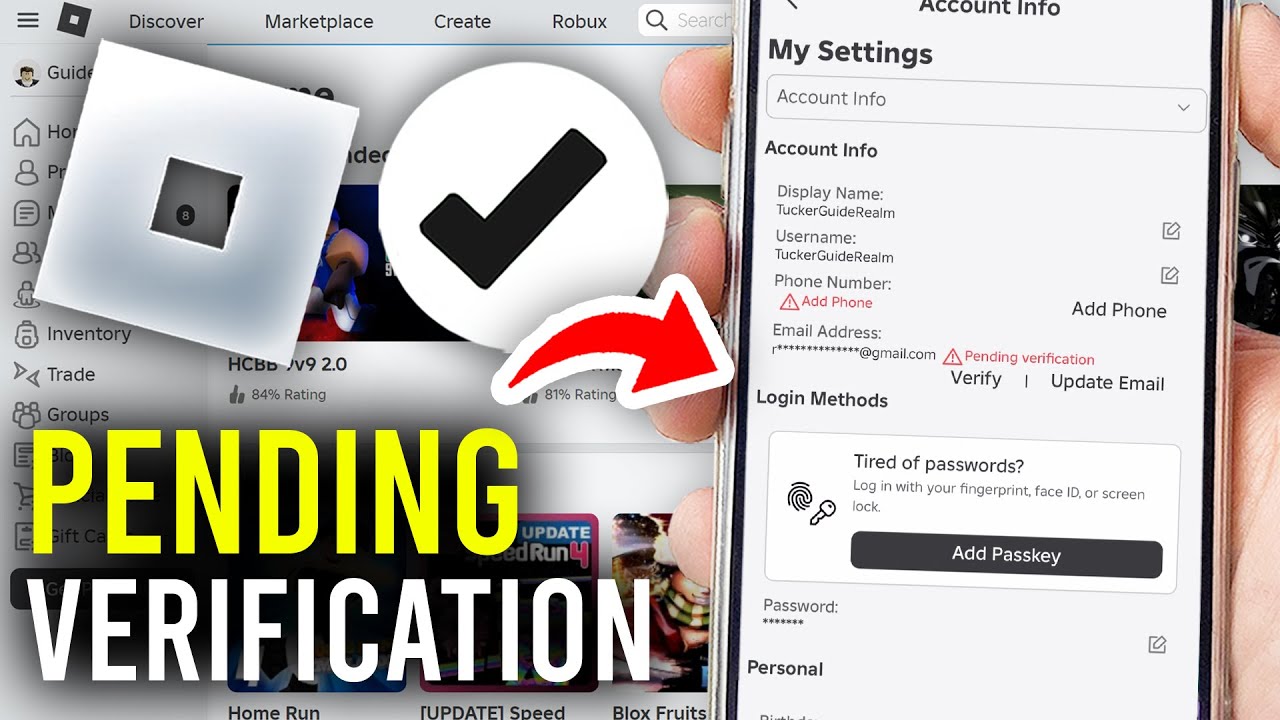 How To Fix Pending Verification On Roblox - Full Guide