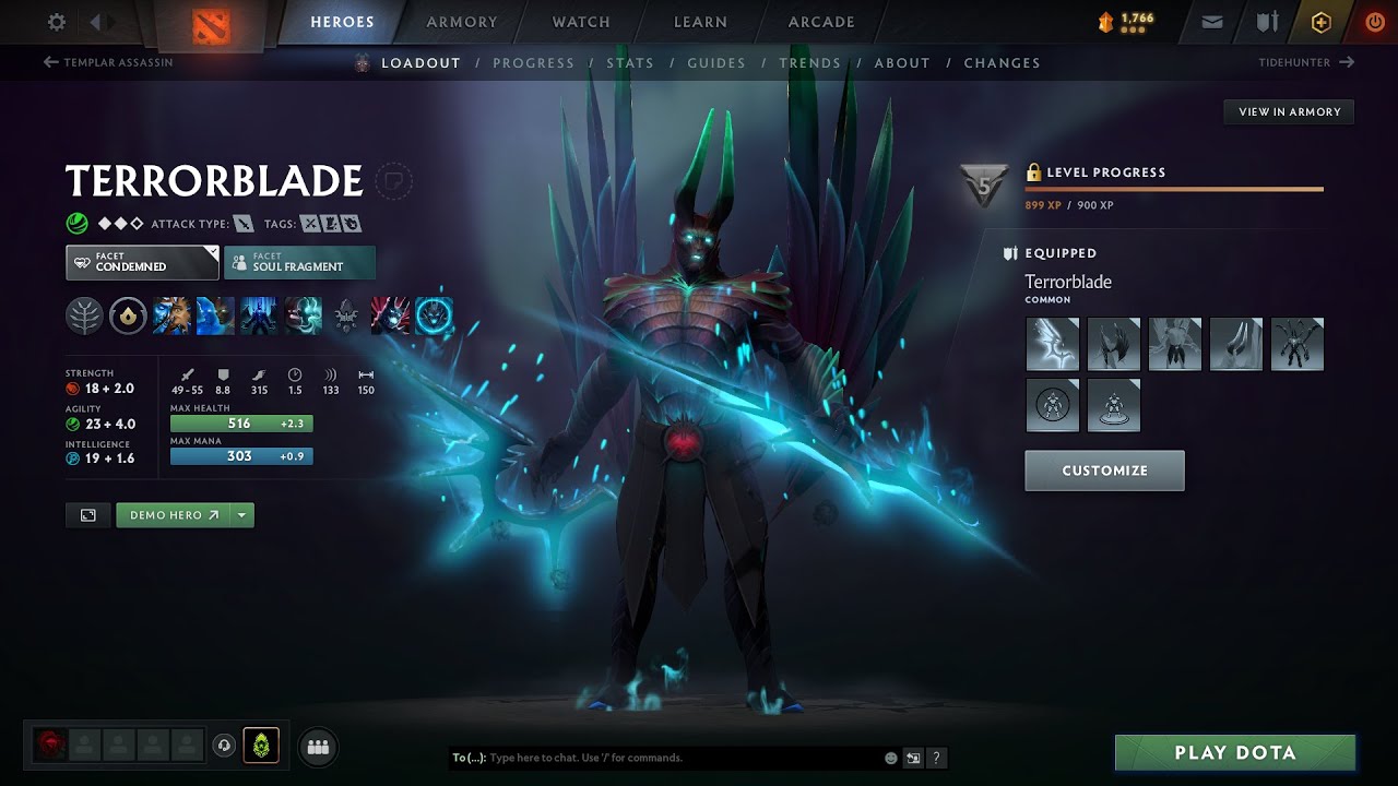 Dota 2 - 10th All-Hero Challenge (Terrorblade)