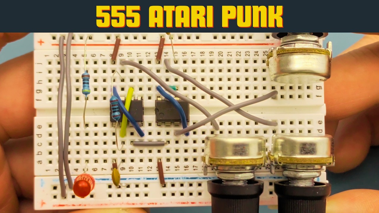 DIY Analog Synth: Build the Atari Punk Circuit From Scratch