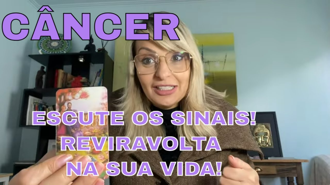 CÂNCER ♋️Reviravolta na sua vida! Ou soma ou some!
