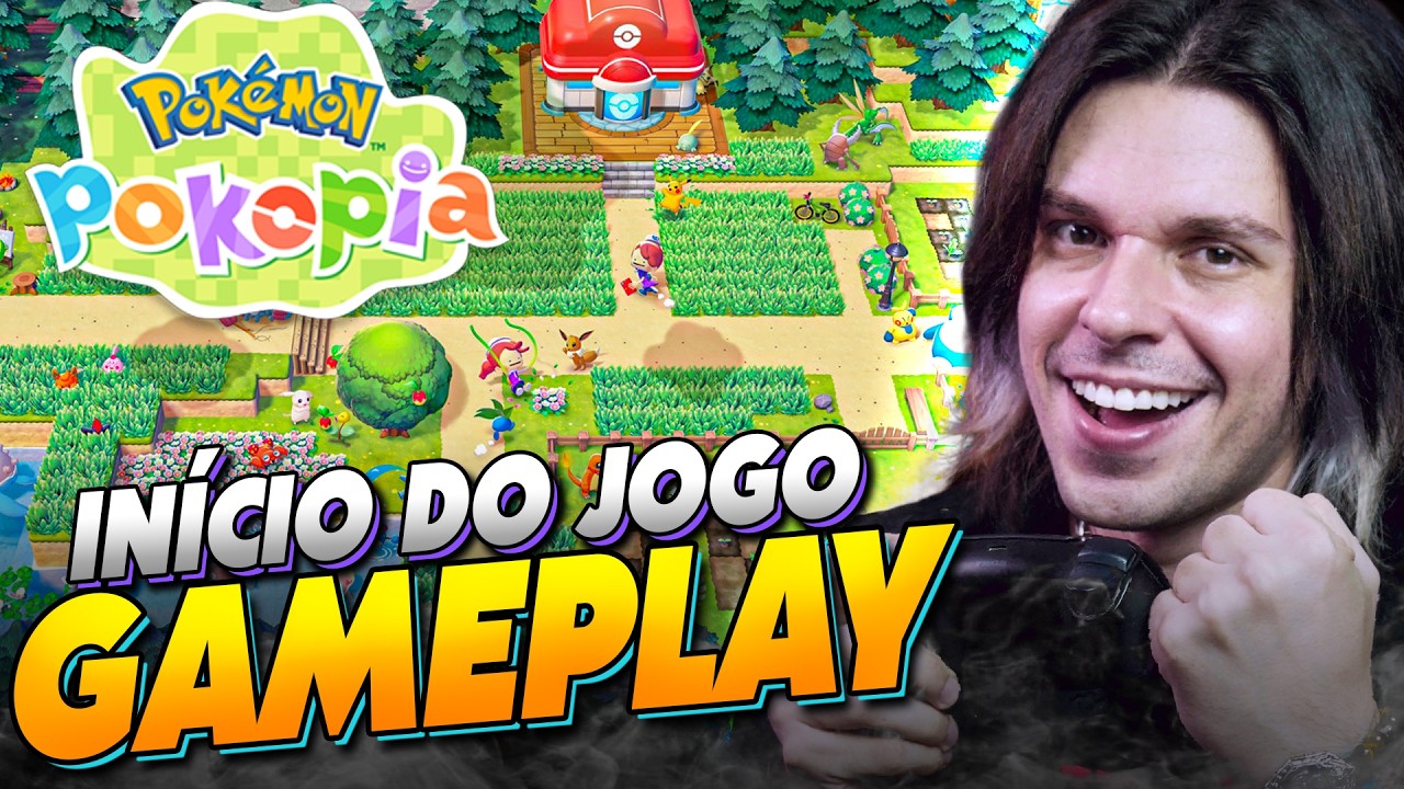 POKOPIA - As PRIMEIRAS HORAS de Gameplay!!