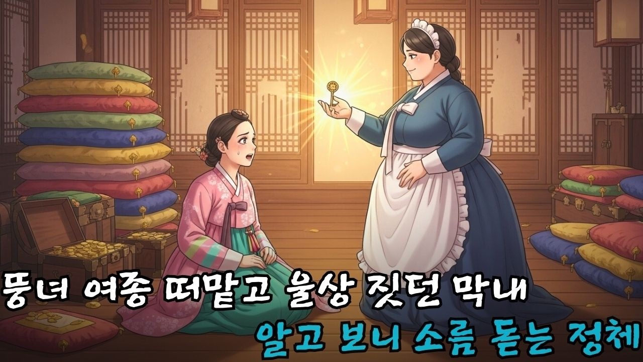 언니들은 돈방석, 막내는 뚱녀 여종? 울상 짓던 아기씨가 알게 된 여종의 소름 돋는 정체 | 전설·설화·반전
