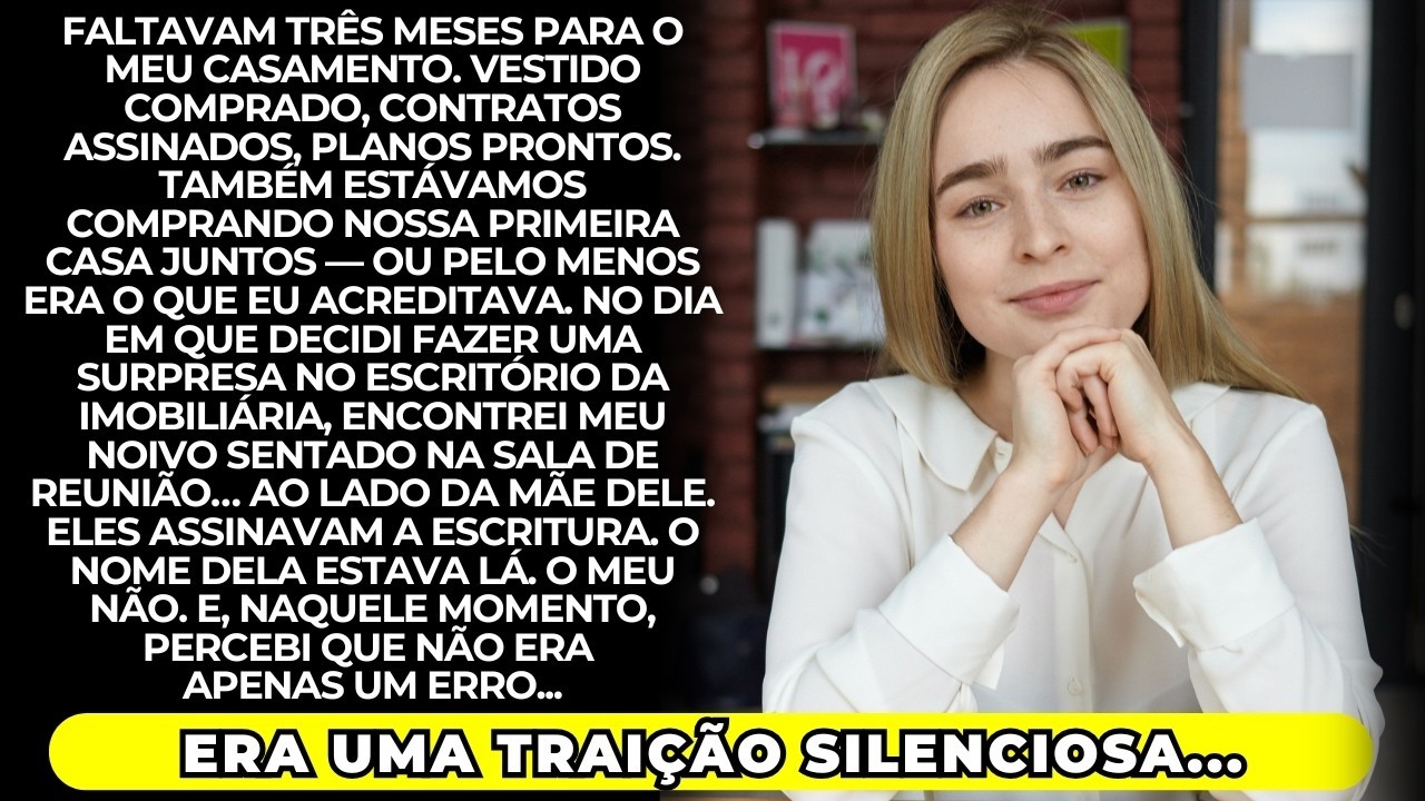 Meu noivo tentou colocar o nome da mãe dele na escritura da nossa casa, então cancelei o casame