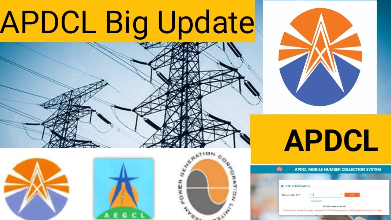 APDCL IMPORTANT NEWS | APDCL Mobile Number Add / Verify / Link / Update
