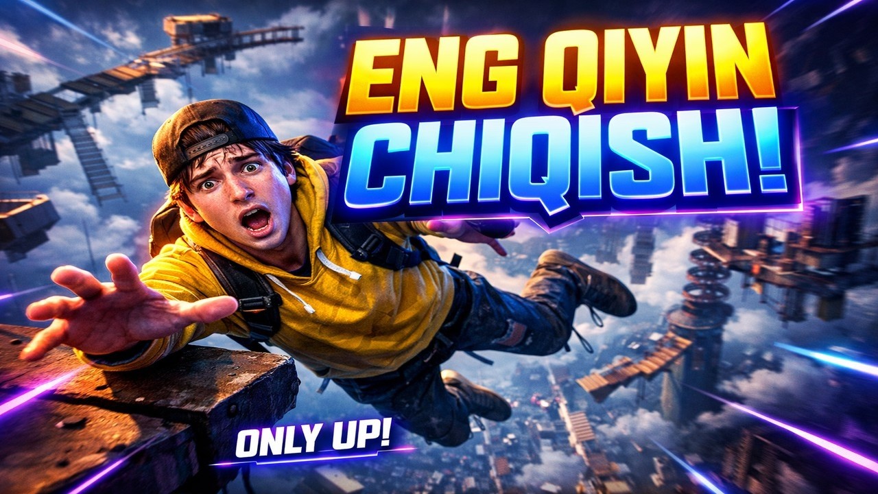 Only Up o‘ynadim… asablar ketdi 😱 | Gameplay