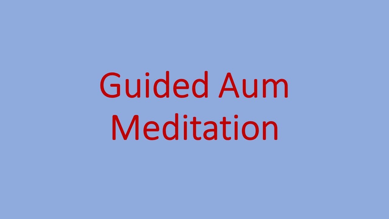 Guided Aum Meditation by Ma Amrit Priya and Swami Shailendra Saraswati