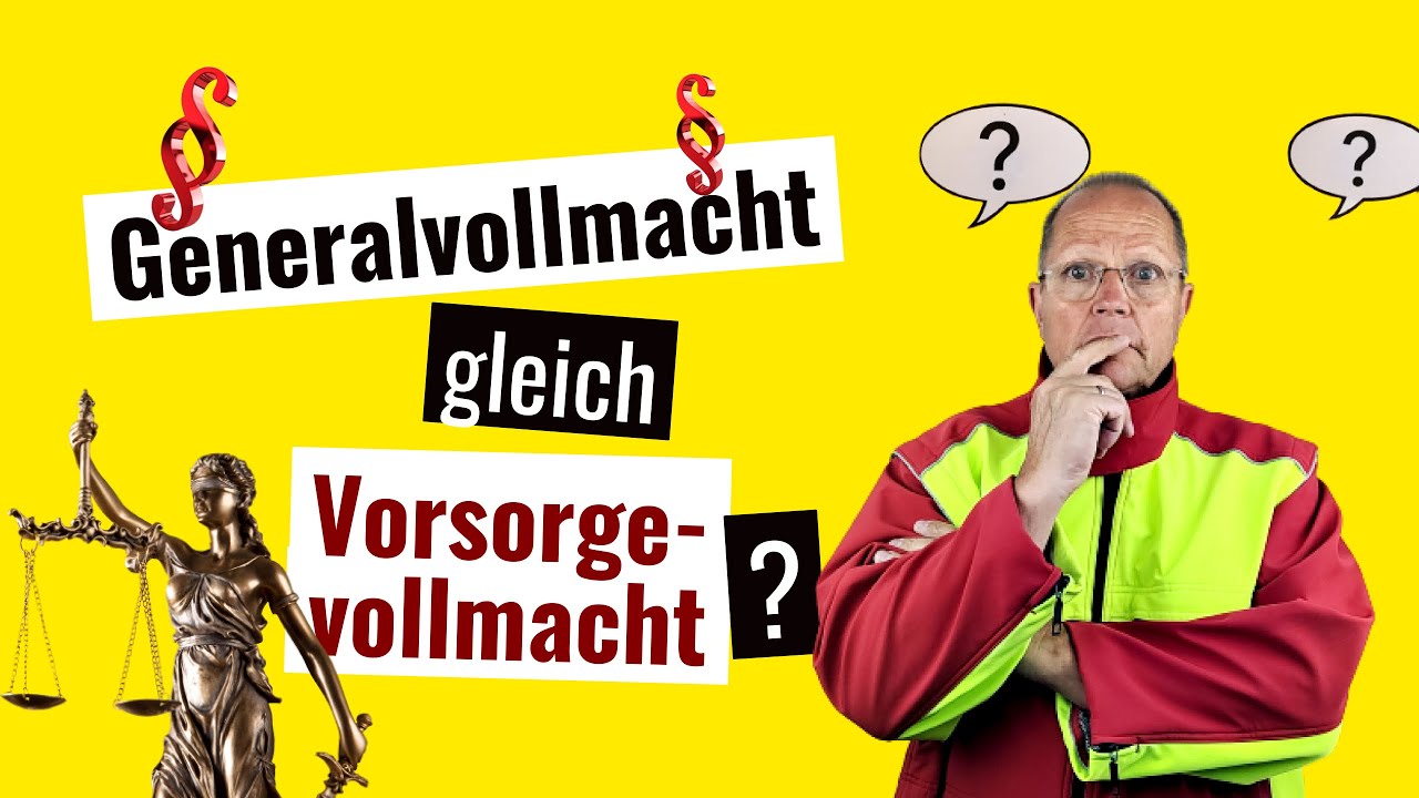5 wichtige Situationen die eine Generalvollmacht nicht abdeckt (Experte erklärt)