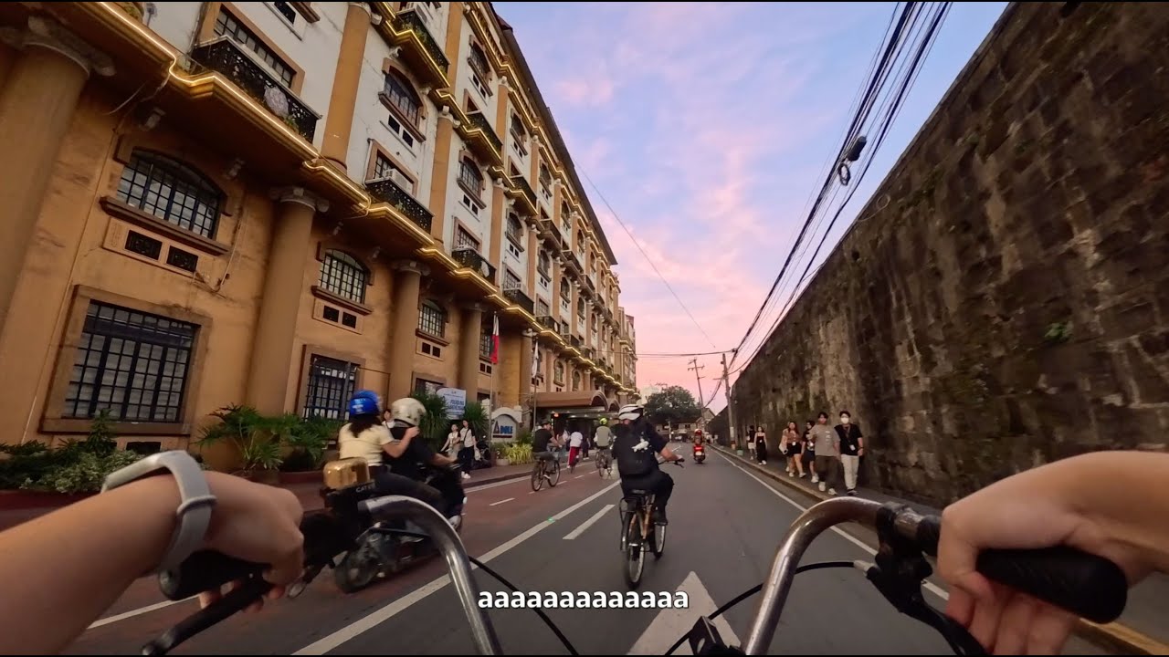 Cycling Vlog 3 | Exploring Intramuros, Manila on Bike (Bambike Tour)