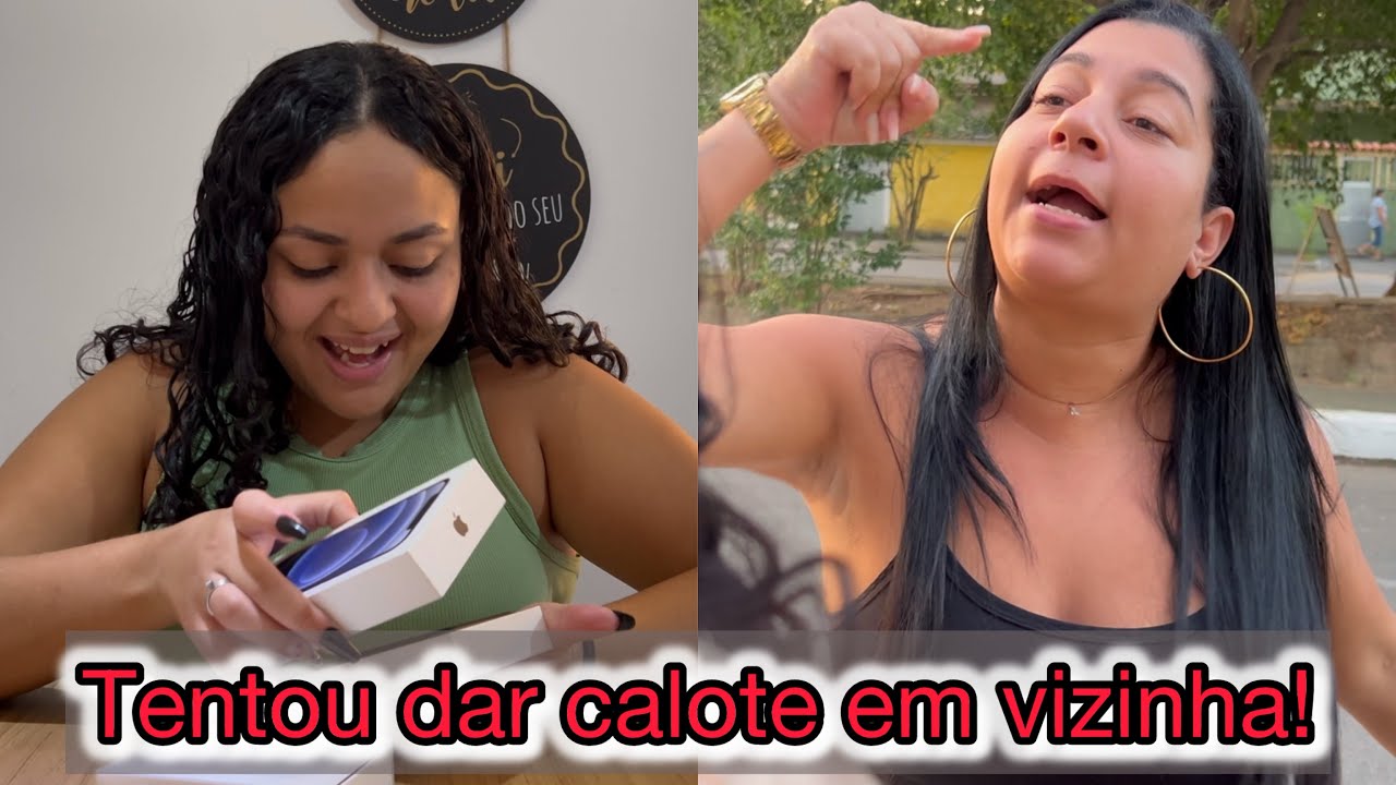 Foi dar calote em vizinha mais não esperava por essa!