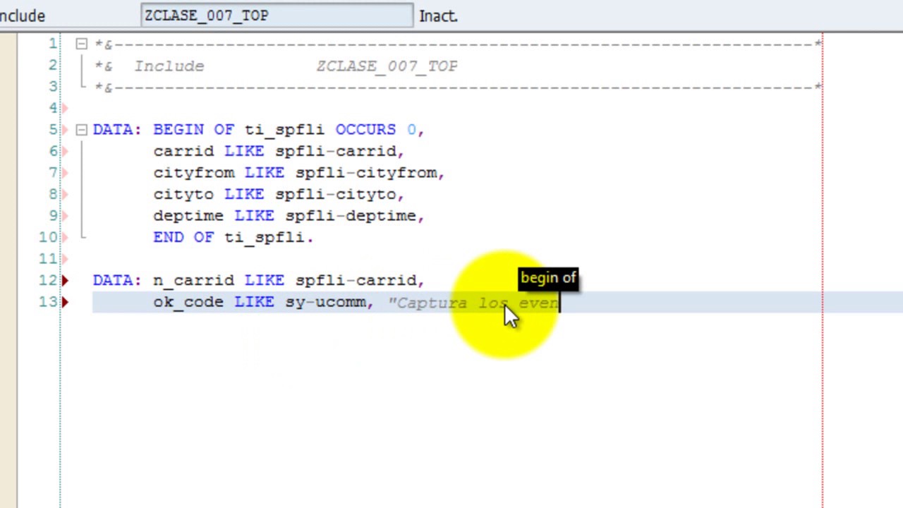 Abap en Español - Clase 008 - Programacion en Dialogo - Dynpros Part. 2