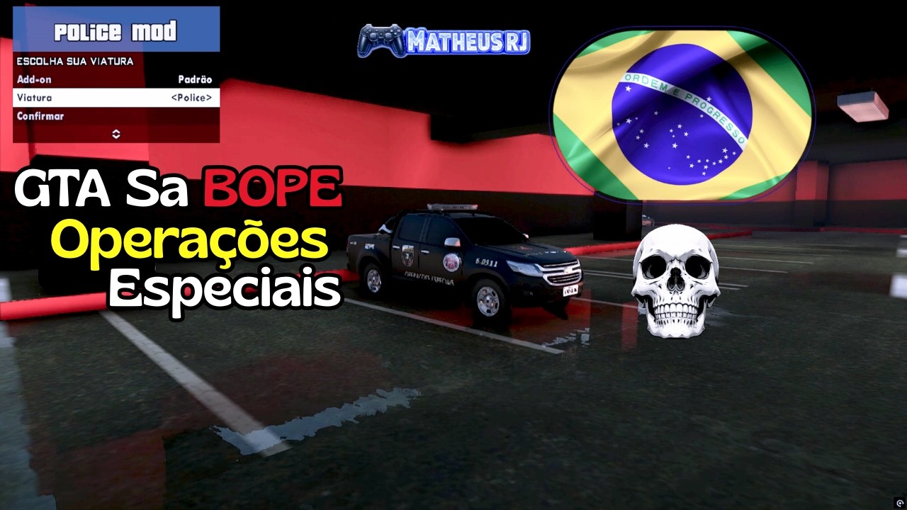 GTA SA BOPE: Operações Especiais no Rio de Janeiro🚔