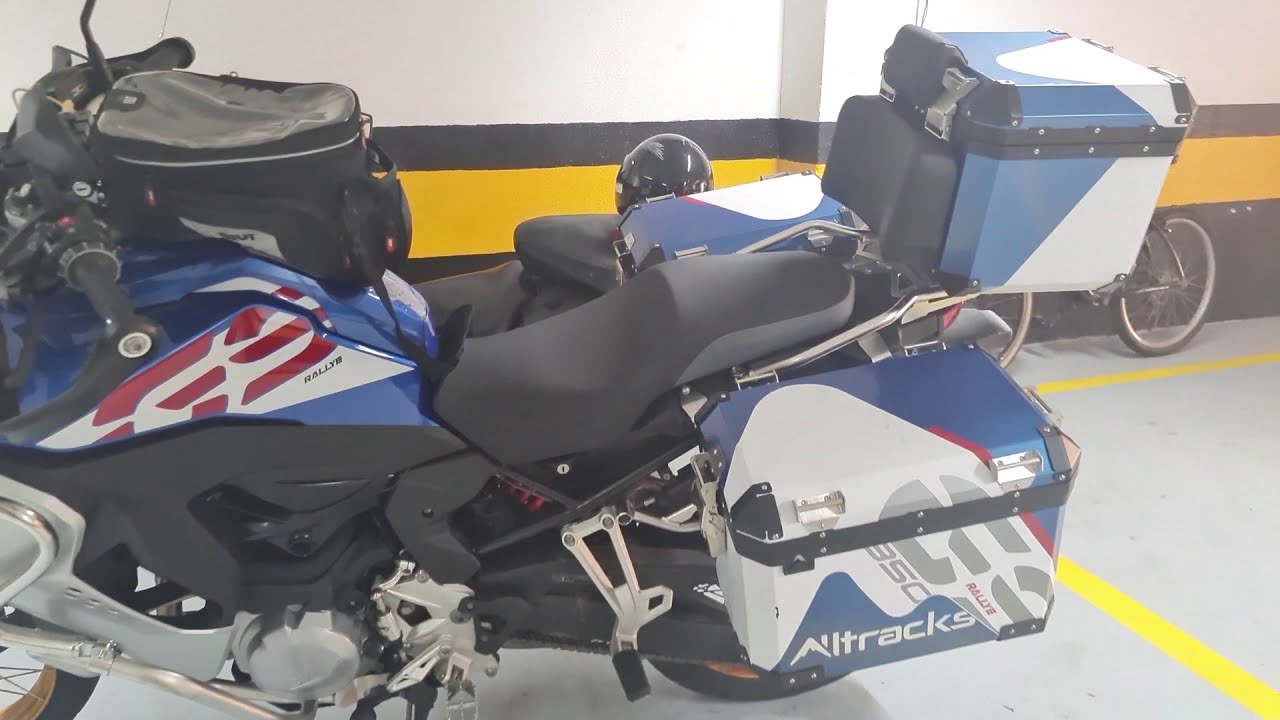 15 acessórios instalados na BMW F850 Adventure Premium 2020 - links na descrição