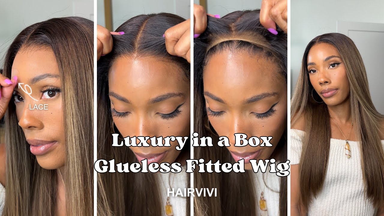 Break Free from Glue! Nine Years of Wig-Wearing Glueless Wig Beginner Tips | Hairvivi x LovelyBryana