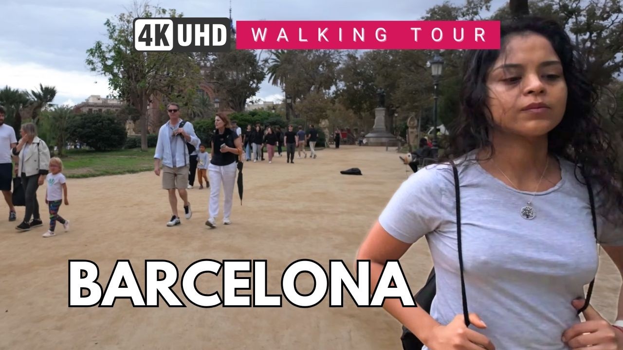 Barcelona Walking Tour 🇪🇸 Discover Catalonia’s Vibrant Streets & Hidden Gems | Spain Travel 4K