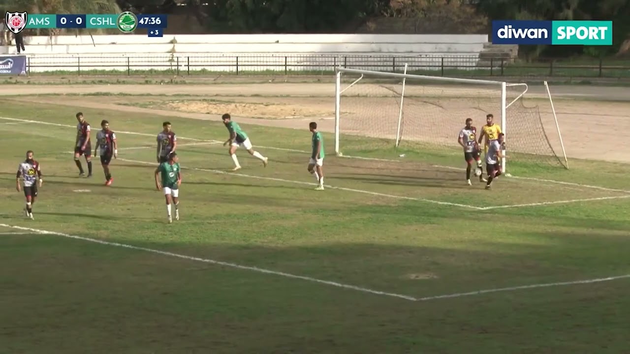 ملخص مباراة جمعية مقرين الرياضية و النادي الرياضي بحمام الأنف  AMS 1-0 CSHL
