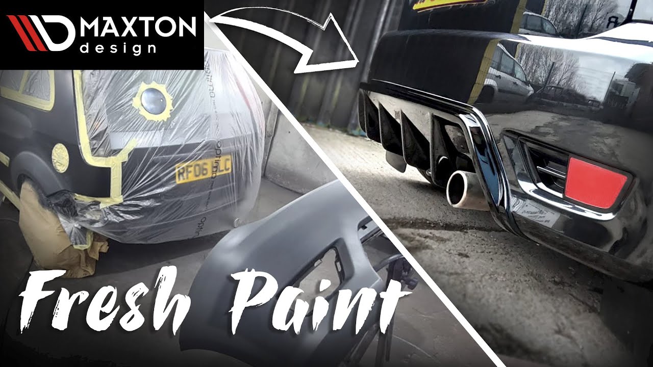 Re Spraying The Car & Fitting the Maxton Diffuser To The Fiesta ST - Ep66