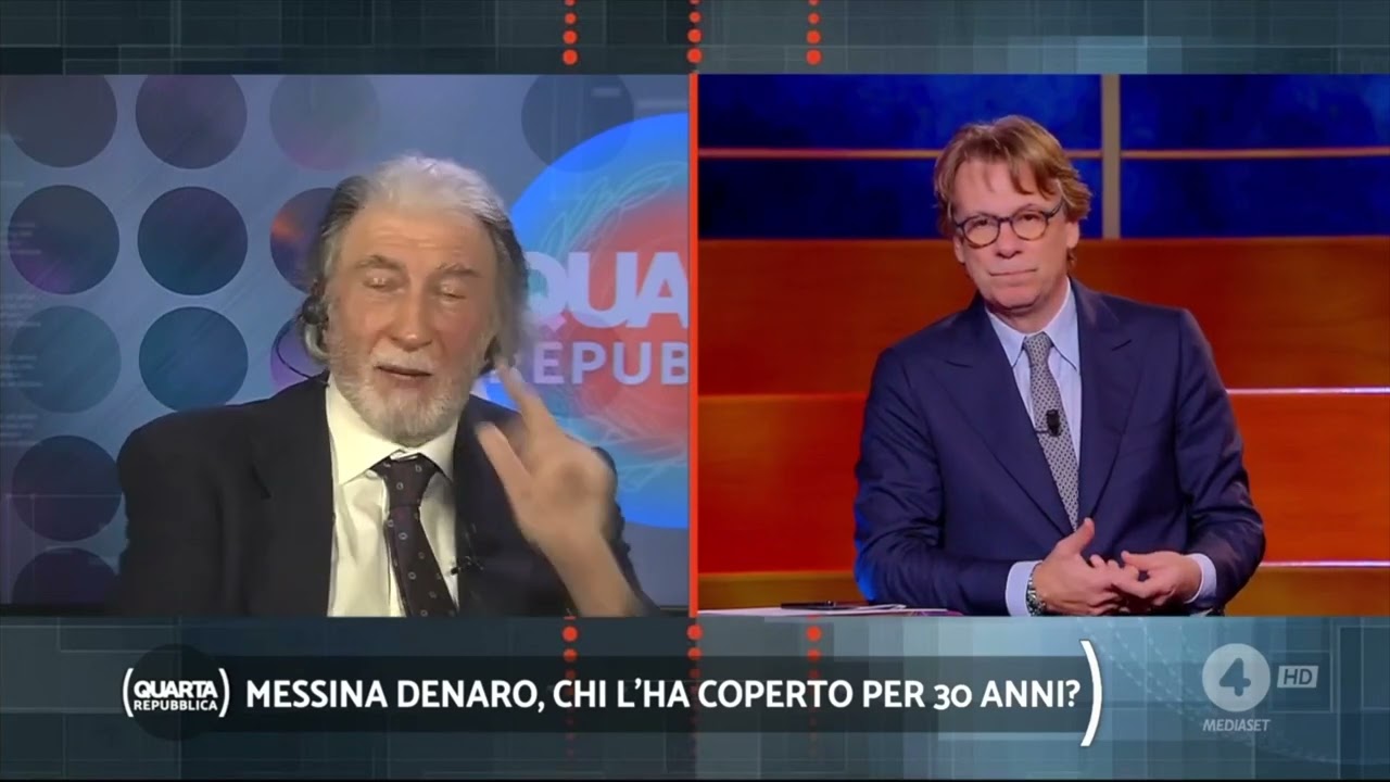 Roberto Scarpinato ospite a Quarta Repubblica - 16/01/2023