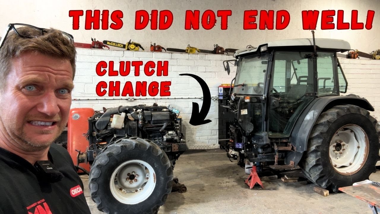 Auction Tractor Issues! Changing the SAME 86 Clutch!
