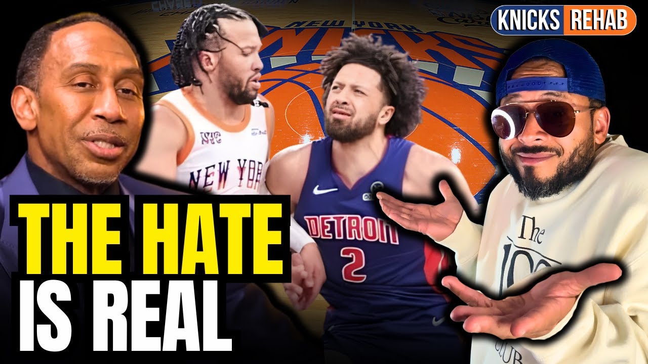 Stephen A EXPOSES Pistons HATRED for KNICKS | KNICKS REHAB ALLBALL TV