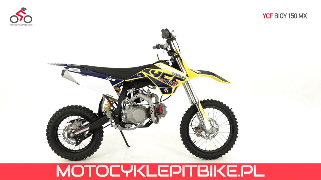 YCF Bigy 150 MX recenzja/opinia/test - motocyklepitbike.pl