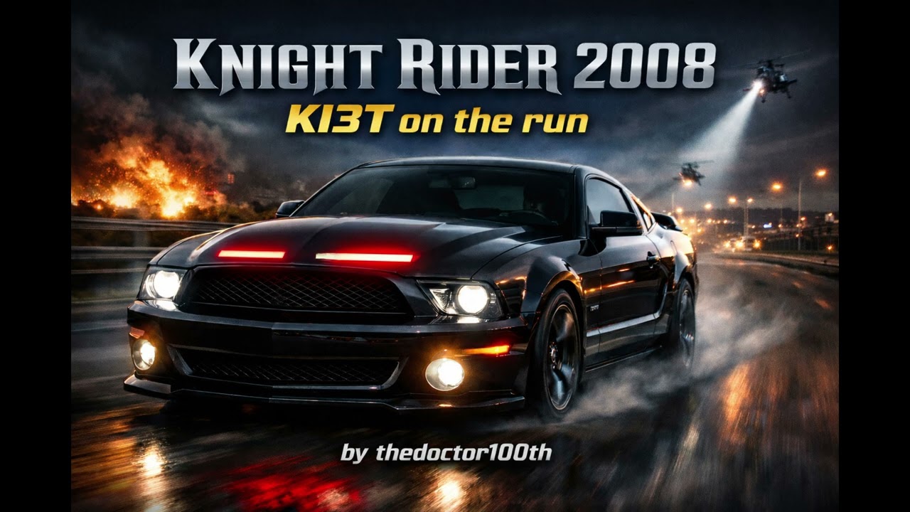 Knight Rider 2008  - KI3T on the run Theme by thedoctor100th
