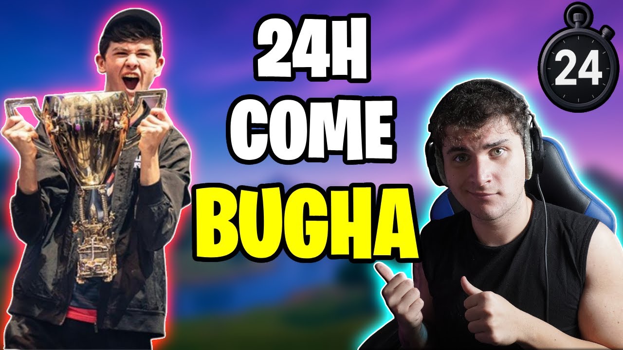 🎮 Provo per 24 ORE i Settaggi di BUGHA (Campione del Mondo di Fortnite) 🏆