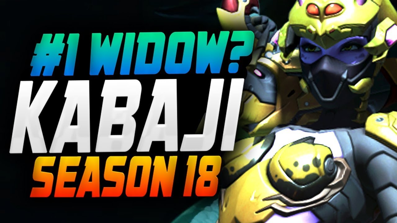 KABAJI DOMINATING AS WIDOW! [ OVERWATCH SEASON 18 TOP 500 ]