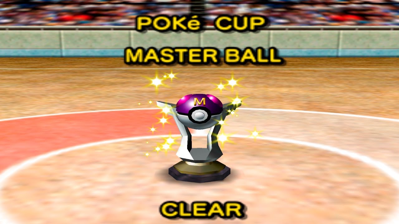 Pokémon Stadium - Poke Cup Full (Master Ball)