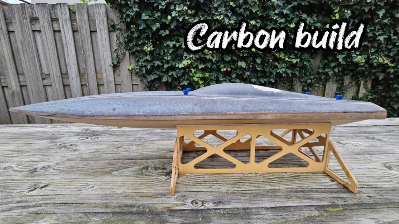 RC Boat build: How to make a carbon fibre hatch