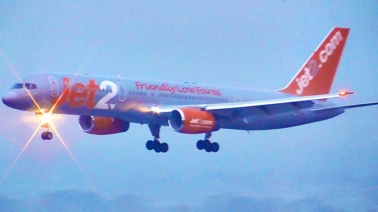 Jet2 757-200 Arrival & Departure | Glasgow Airport | JSM Aviation