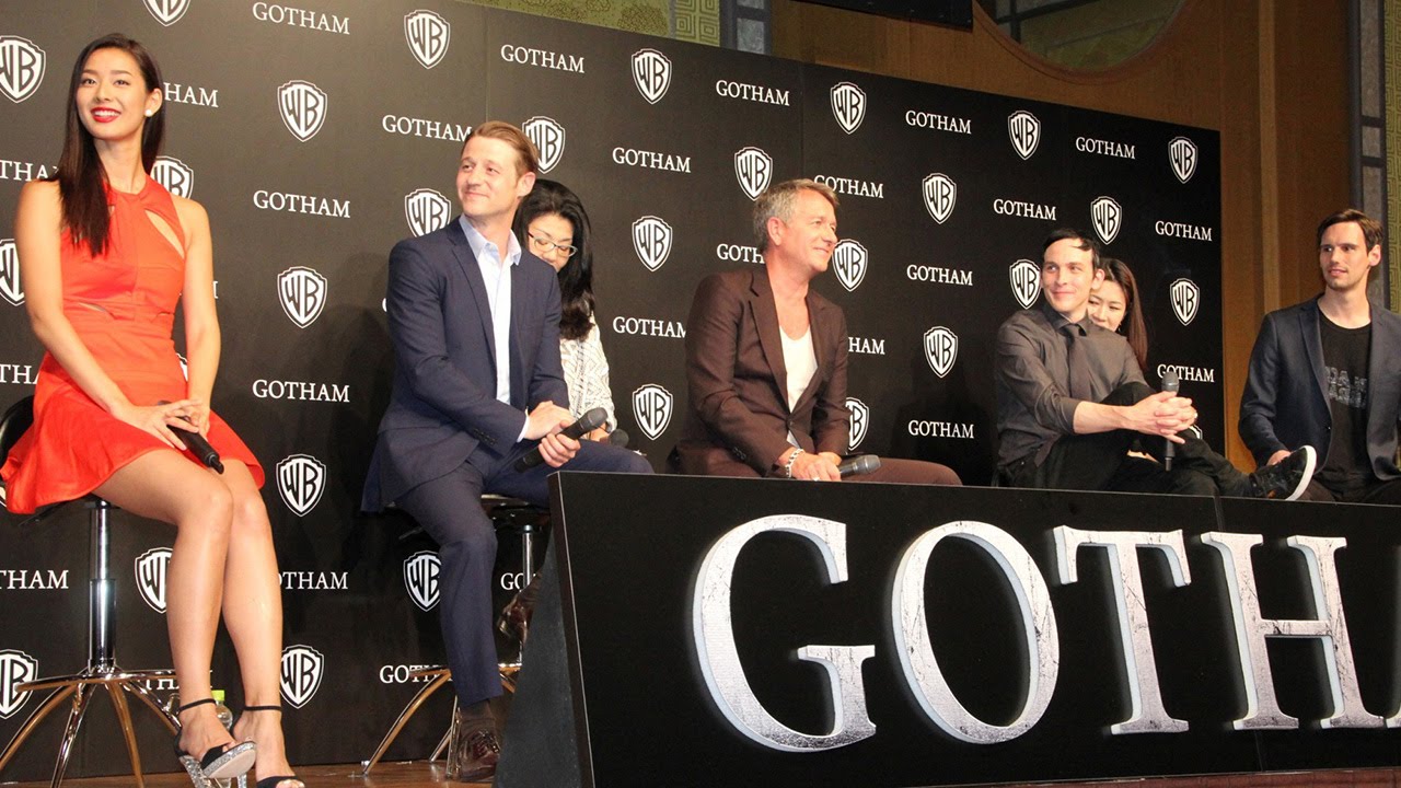 すみれ、キャストに見どころ質問！ 米ドラマ「GOTHAM／ゴッサム」キャスト来日会見3　#Sumire