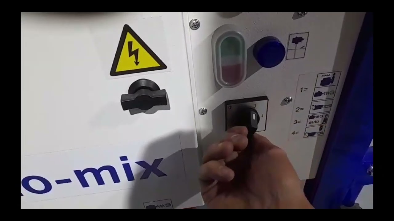 REVISANDO Y PROBANDO MAQUINA DUO MIX DE M-TEC NUEVA PARA ENTREGAR A UNO DE NUESTROS CLIENTES