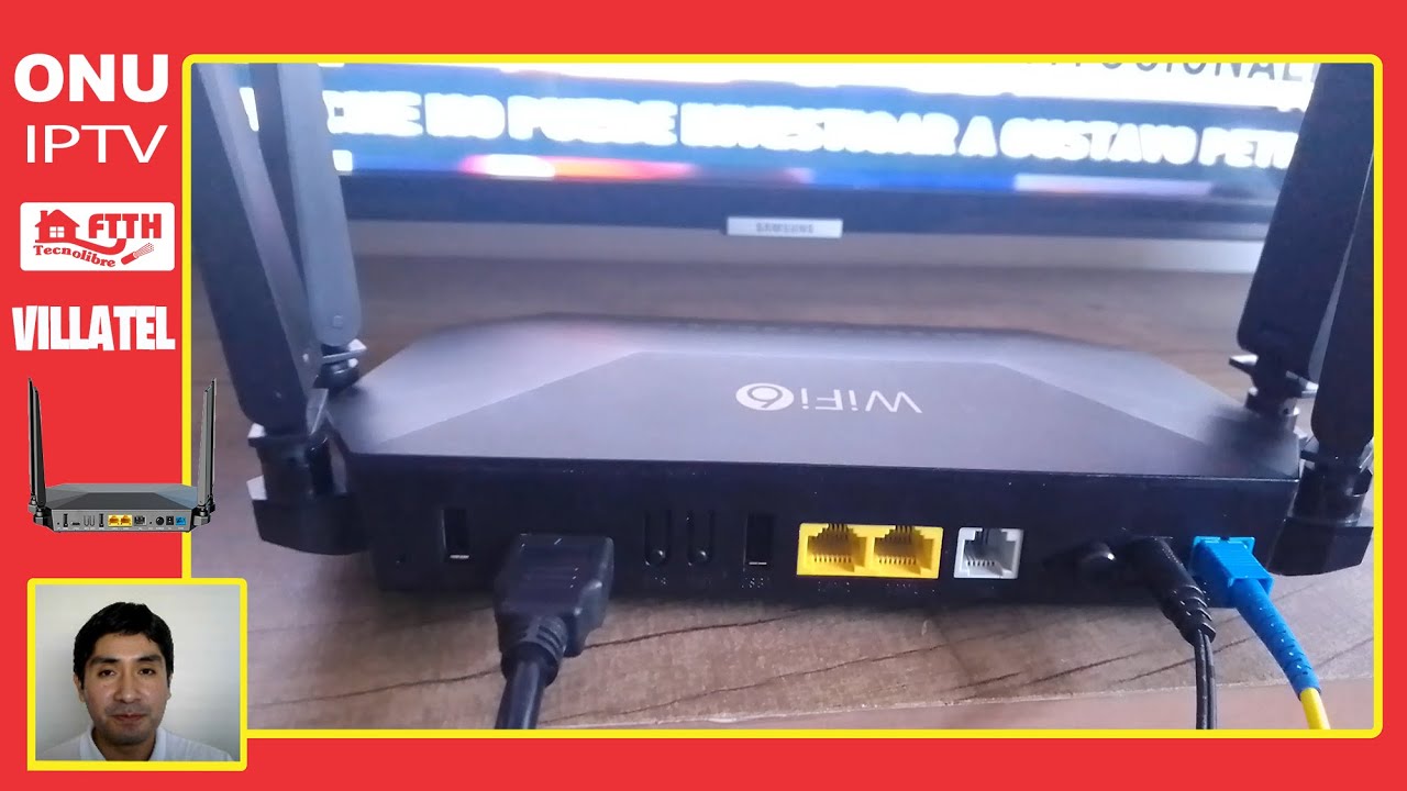 ONU Iptv, Configuracion