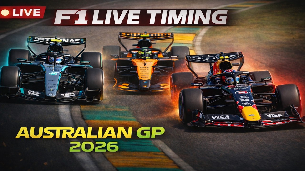 2026 F1 Live Timing Australian Grand Prix