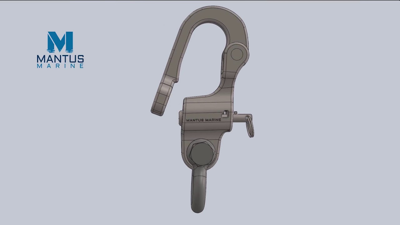 Mooring Snap Shackle - Mousqueton de mouillage Mantus Marine