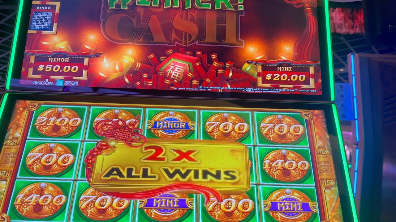WATCH WHAT HAPPENS WHEN I MAX BET MIGHTY CASH FULL SCREEN HANDPAY JACKPOT BONUS SLOT MACHINE MASSIVE