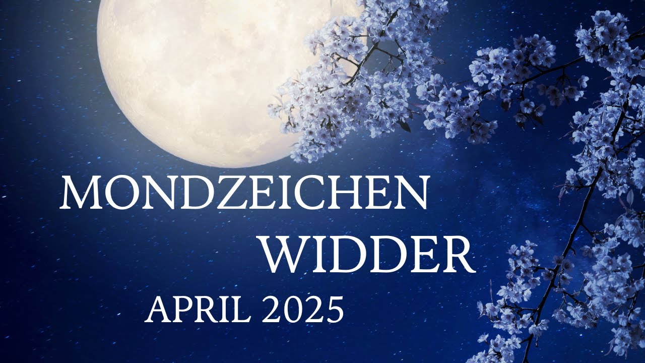 WIDDER (MONDZEICHEN) Tarot | APRIL 2025 | DAS WAHRE 