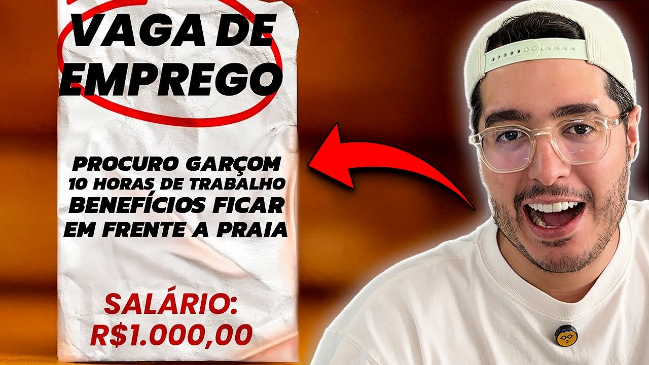 Vagas de EMPREGO mais ARROMBADAS - Bruno Baroni