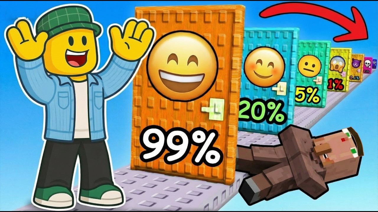 Svaka Vrata Smanjuju Šansu Za Preživljavanje U Robloxu...