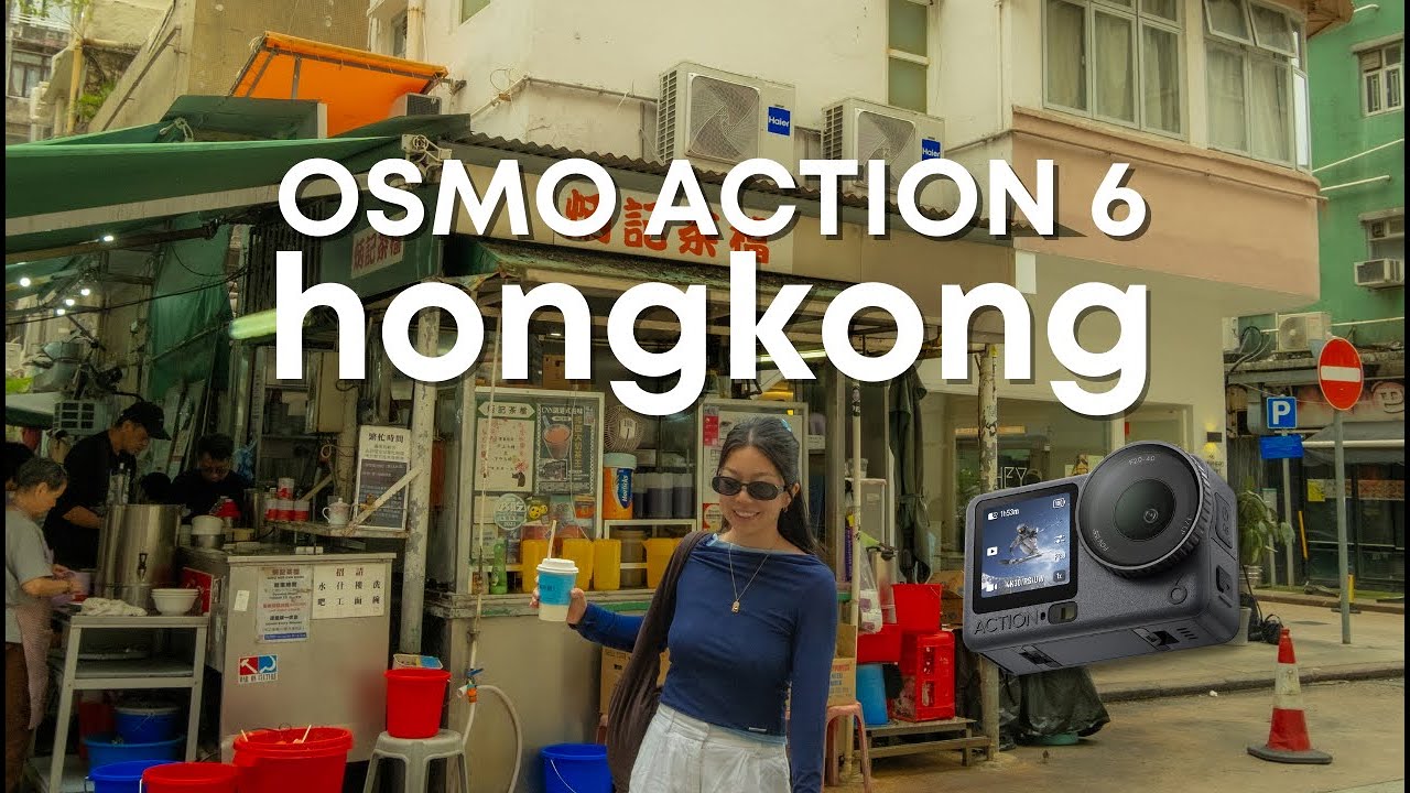 DJI Action 6: Тестирование в Гонконге!