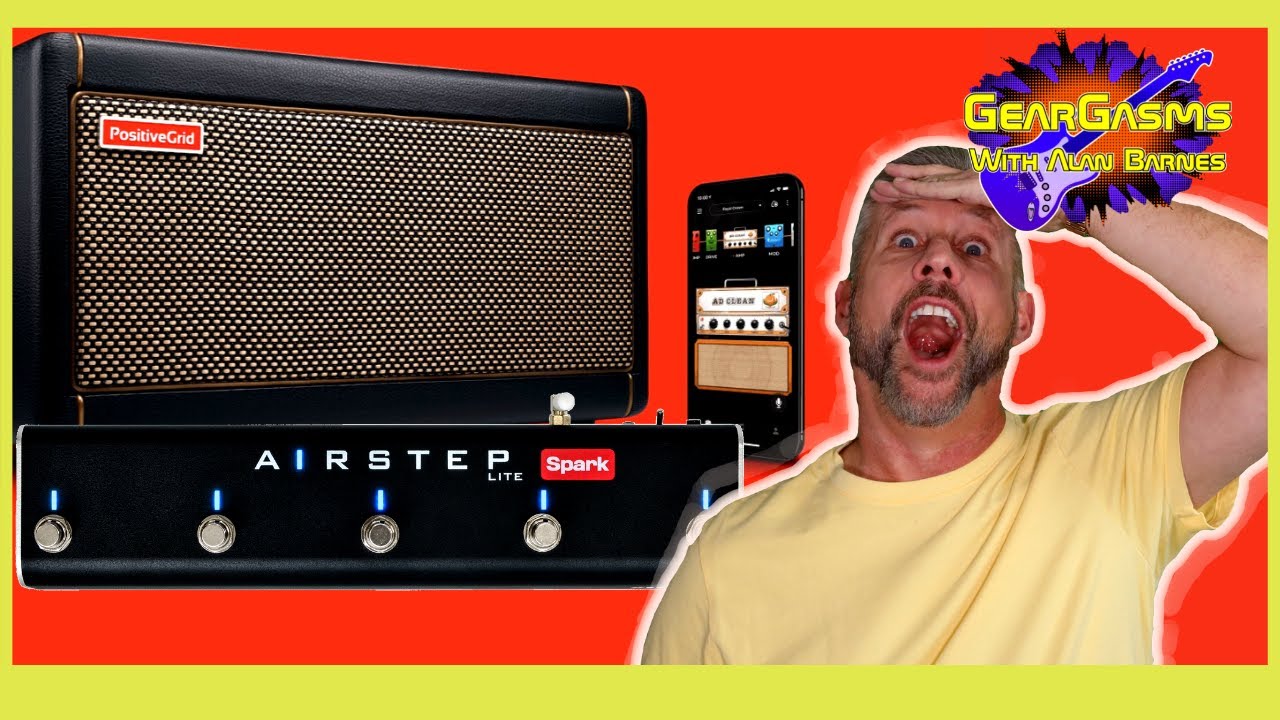 Positive Grid Spark BlueTooth Footswitch? The AIRSTEP Spark Edition!