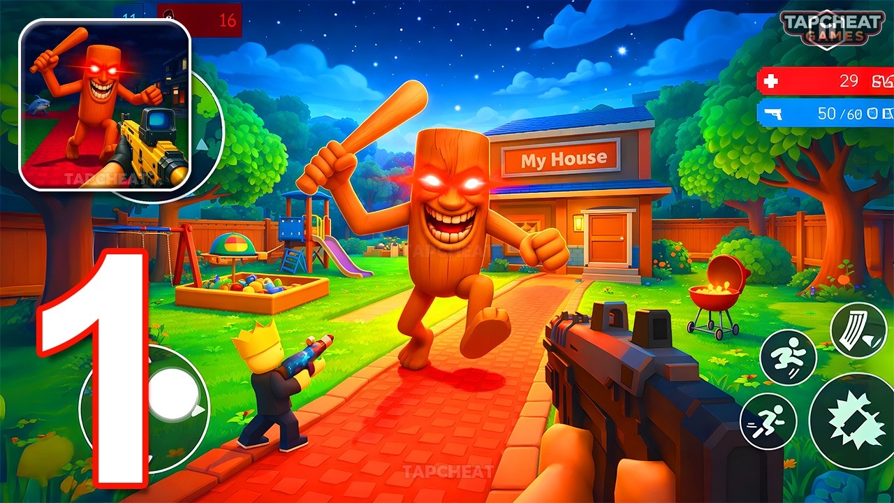 Monster Shooter: Survival FPS - Gameplay Walkthrough Part 1 - Shooter FPS Survival (Android, iOS)